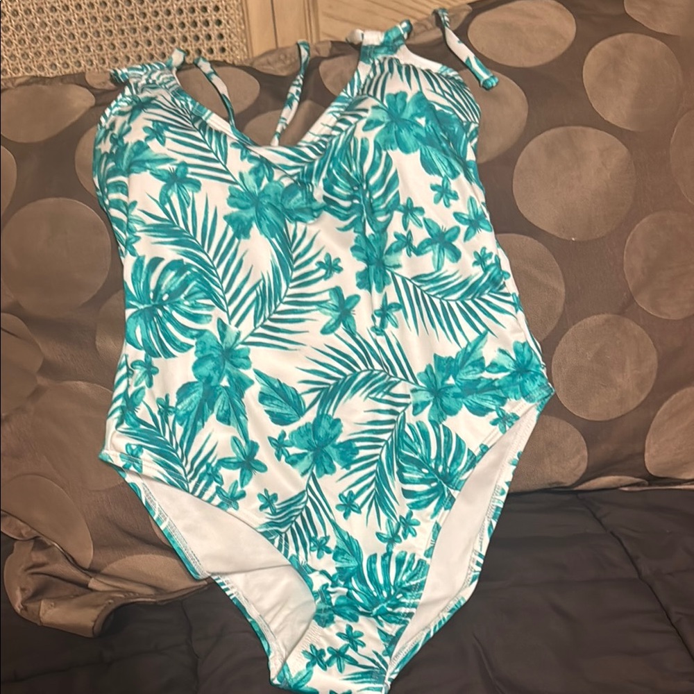 Hurley Tropical Floral One-Piece Swimsuit